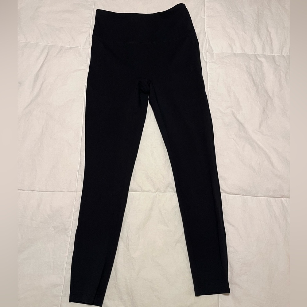SPANX Shape Everyday Leggings Black Small Petite Activewear